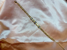 Load image into Gallery viewer, Diamond Square Anklet