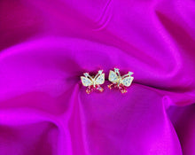 Load image into Gallery viewer, Crystal Butterfly Studs
