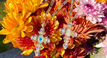Load image into Gallery viewer, Marble Crystal Cross
