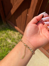 Load image into Gallery viewer, Multi Color Rose Butterfly Bracelet
